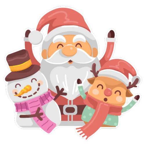 Custom Christmas Stickers for Your Festive Needs