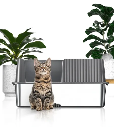 Invest in a Portable Cat Litter Box for Peace of Mind on the Go.