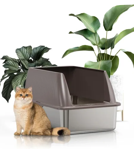 The Kotlie Outdoor Cat Litter Box is UV-Resistant and Durable.