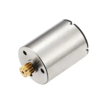 A DC gear motor is a gear motor that runs on direct current (DC) power supply.
