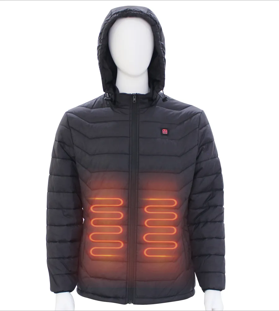 FGDJTYYJ Winter Heated Underwear Lining USB Heated Jacket Electric Heated  T-shirt and Pants Thermal Long-sleeved T-shirt and Pants Set (Color :  Black, Size : X-Large) price in UAE,  UAE