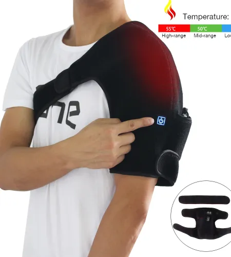MEDICAL PHYSICAL ELECTRIC THERAPY MASSAGING SHOULDER HEATING WRAP