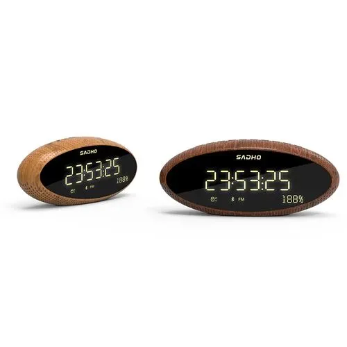 Audio Connection Clock Custom-made Clock Speaker Revolutionizes Time Management With ...