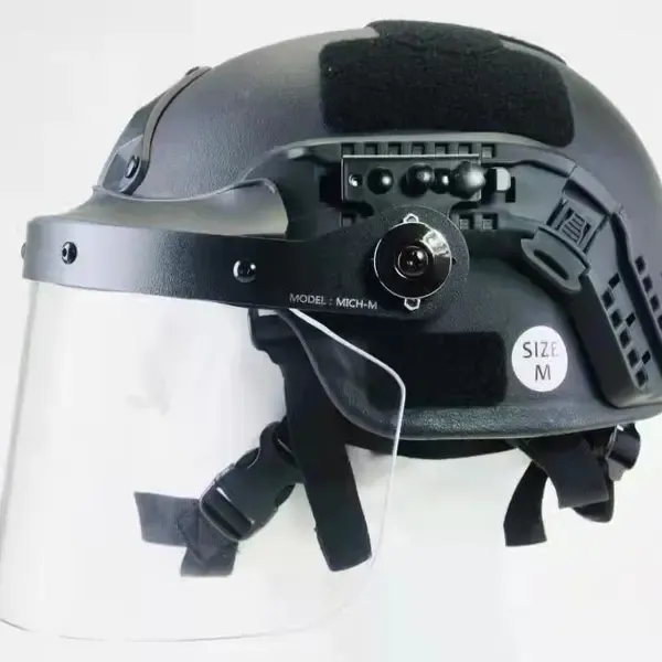 Airsoft Headset console for tactical helmet