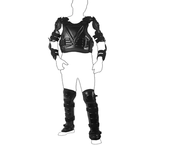 What are the characteristics of anti riot suit