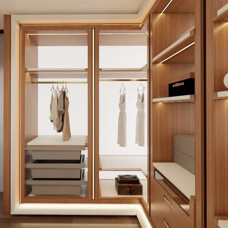 Luxury Villa Walk-In Closet By OC International