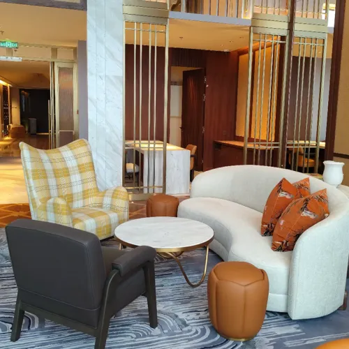What is hotel lobby furniture