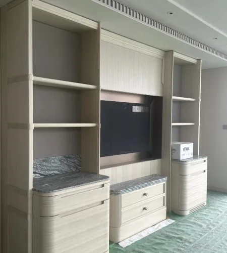 Customized Fixed Hotel Furniture | Fixed Hotel Furniture Cabinets Manufacturer