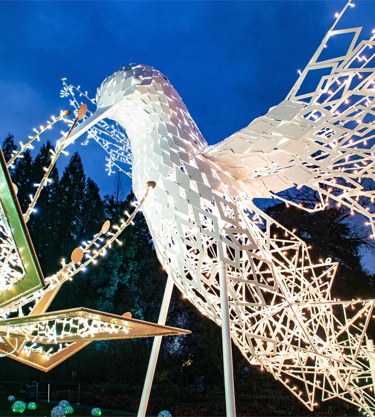 Sculptural Harmony: OMG's Spatial Magical Light Sculptures