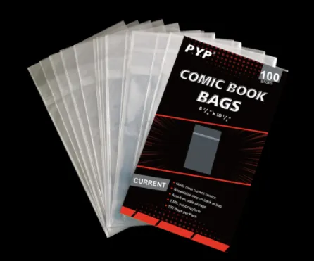 PYP komiksové desky vyrobené z tlusté a odolné lepenky se nebudou snadno ohýbat ani skládat.