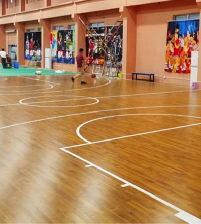 Lantai Basket Dalam Ruangan | Lantai Lapangan Basket Indoor
