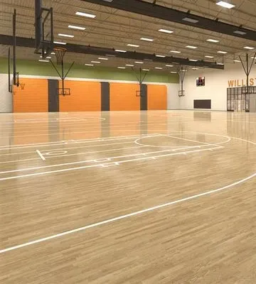 Pvc Badmintion Court Sport Floor | Seamless Multifunctional Court Sport Floor