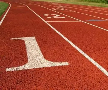 13mm Polyurethane Tartan Running Track Olahraga Permukaan
