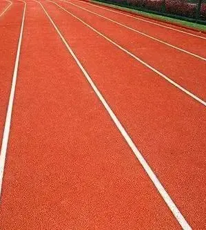 Tartan Rubber Running Track Para Estádio | Material de pista de corrida de borracha sintética