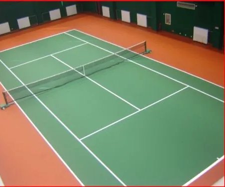 Lantai Gelanggang Tenis Akrilik