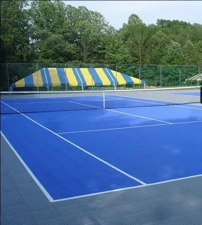 Lantai Gelanggang Tenis Moden | Lantai gelanggang tenis profesional