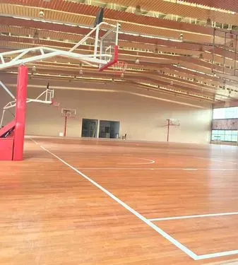 Portable Hardwood Basketball Floor