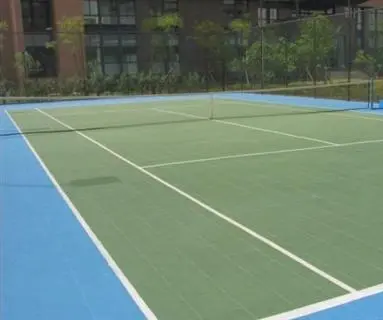 Lantai Gelanggang Tenis yang dibuat khas