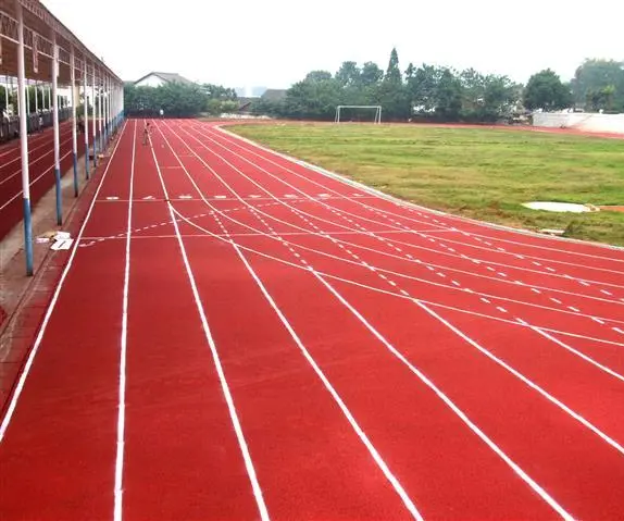 Iaaf Approved Tartan Rubber Running Track