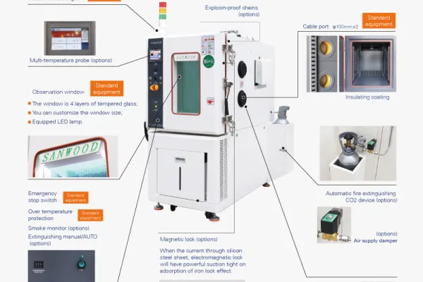 Battery Test Chambers EUCAR Hazard Levels