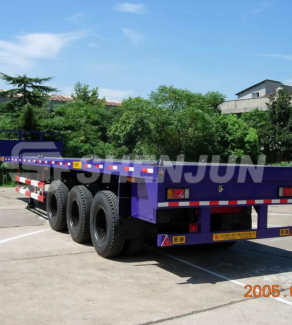 Container Trailer Price,Flatbed Container Trailer