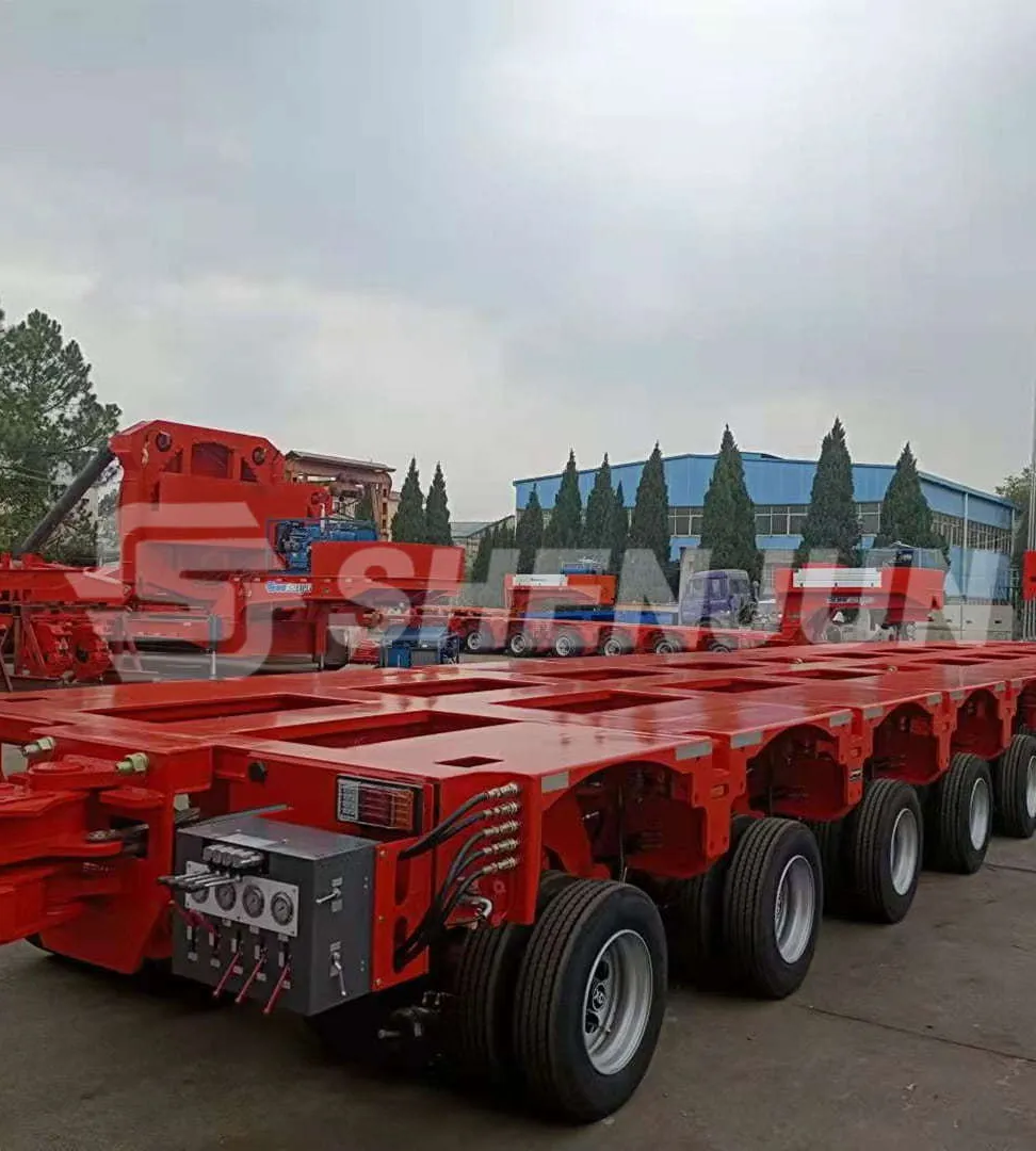 Heavy Duty Modular Trailer For Railway And Metro Construction,Heavy Duty Modular Trailer For Sale Online