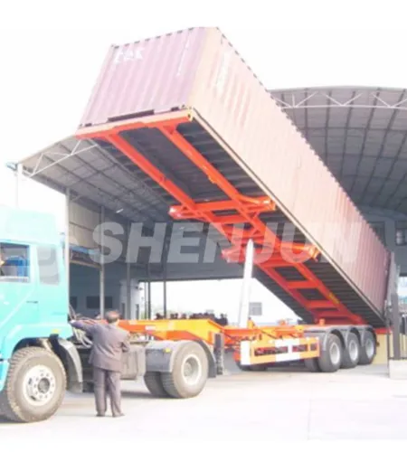 Container Trailer Price,Flatbed Container Trailer