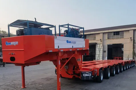 Supper lower hydraulic platform vehicle road test