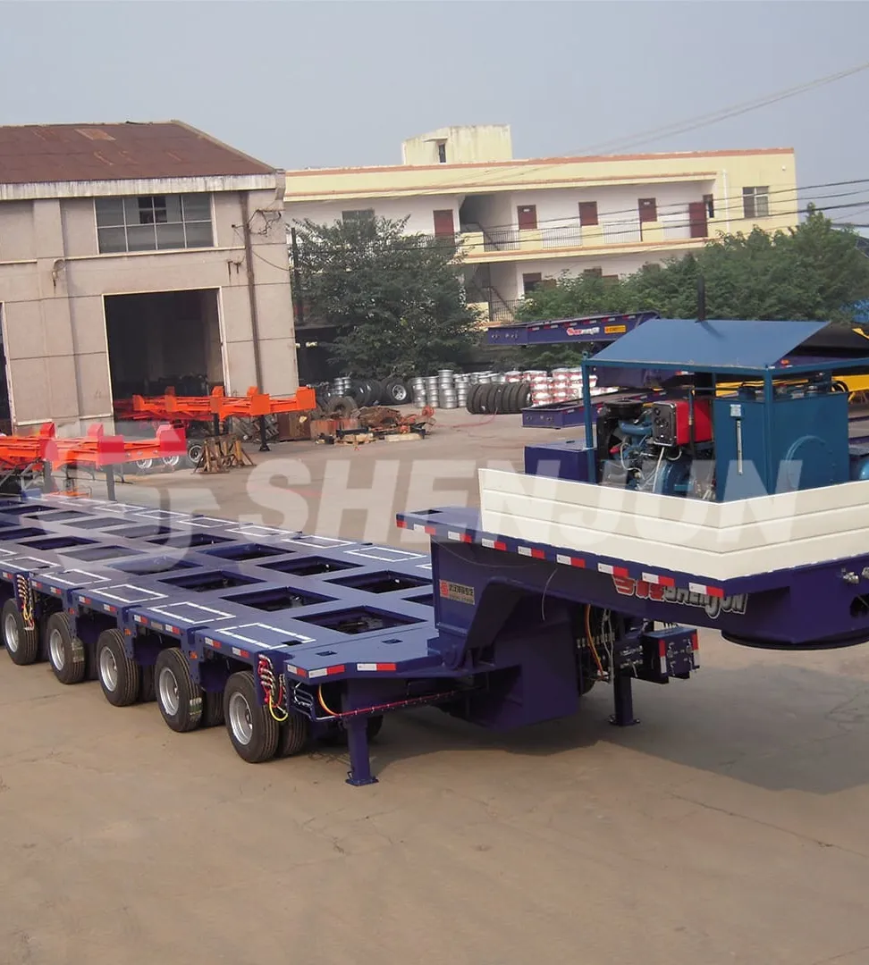 Heavy Duty Modular Trailer With Hydraulic Suspension System,Heavy Duty Modular Trailer Sales Site