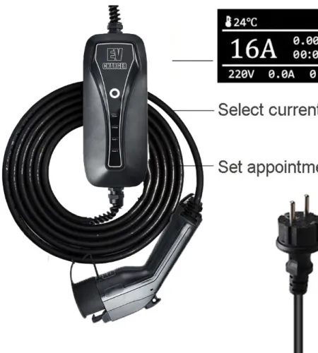 High-speed Transmission Evse Charging Cable | Quick-connect Evse Charging Cable