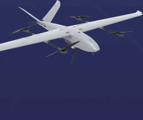 Introducción al UAV VTOL eléctrico SN-25V-EUAV