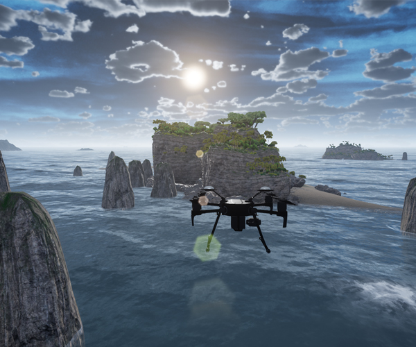 The Role of Drone Virtual Flights