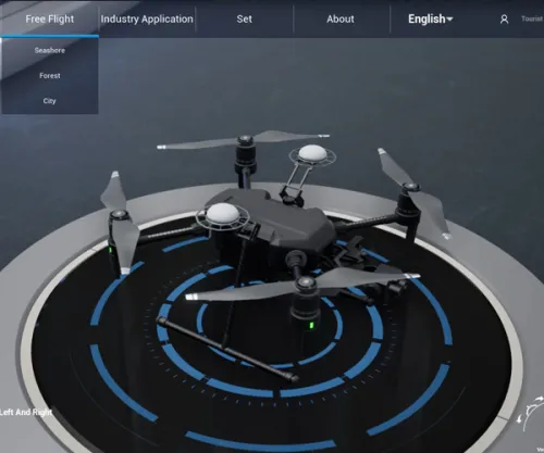 Drone virtual flight function