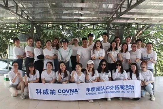 Atividades de divulgação da equipe ao ar livre covna 2021