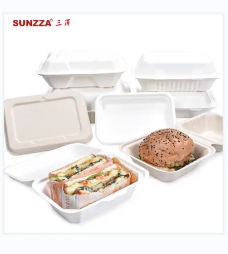 Common materials used for disposable lunch boxes