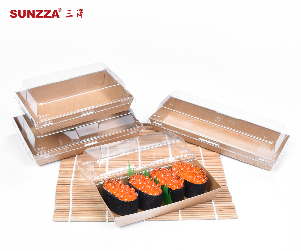 Cheap price for sunzza paper sushi box