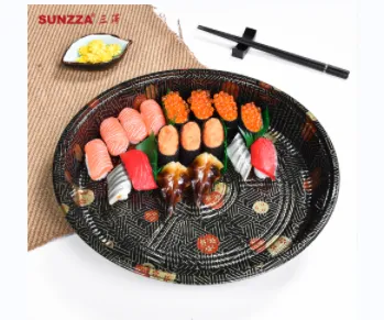 Introduction to the use of sushi tray