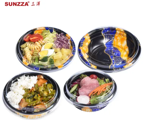 Disposable bowls come in various shapes