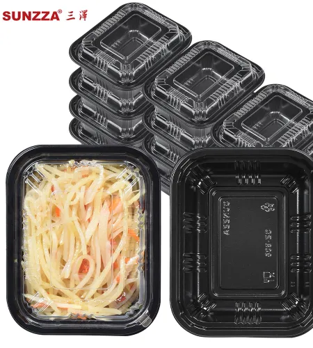 SUNZZA Disposable Bento Containers: Durable and Convenient