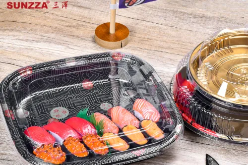 Plus de boîte à sushi en plastique en vente, bienvenue à l’achat!