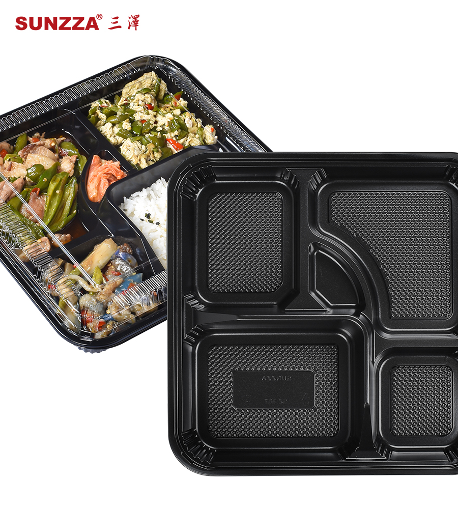 SUNZZA Disposable Bento Containers: Made for Easy Storage