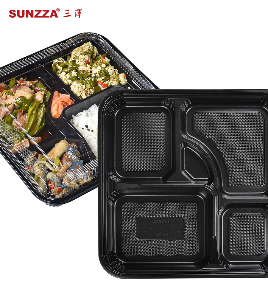 Keep Food Fresh with SUNZZA's Disposable Bento Boxes