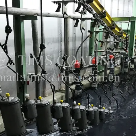 Compressor electrophoresis production line