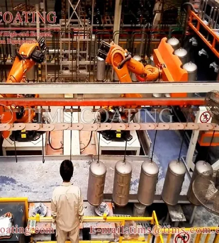 The future of finishing is automation enamel production line equipment.