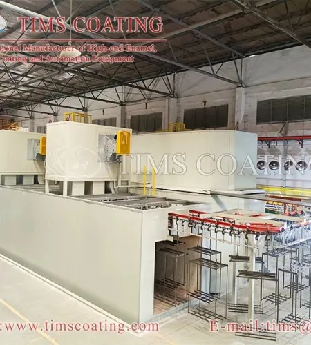 Our wet and dry enamel production line equipment offers total process flexibility.