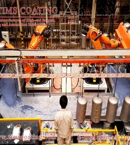 Our wet and dry enamel production line equipment offers total process flexibility.