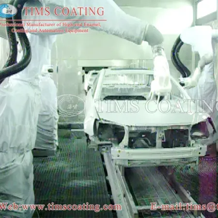 Automotive Robot Automatic Spray Painting Production Line