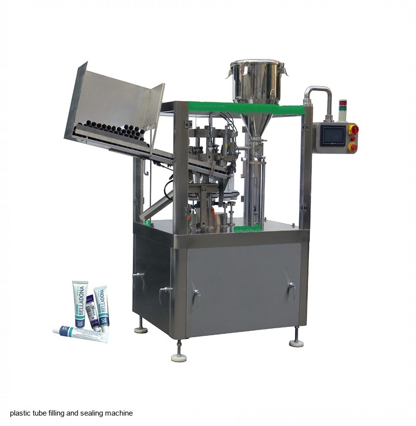 Introduction of tube filling and sealing machine