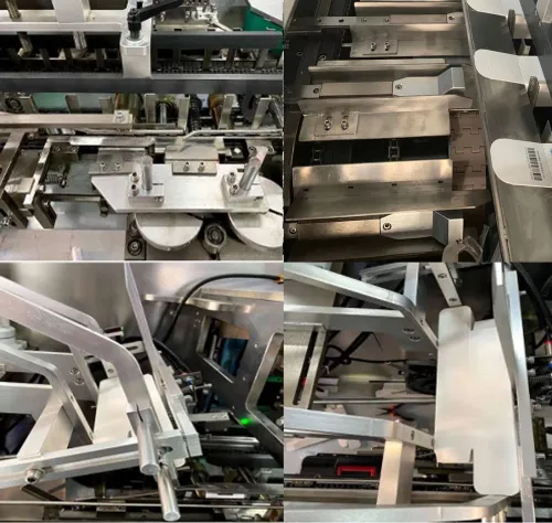 Users of cellophane wrapping machine