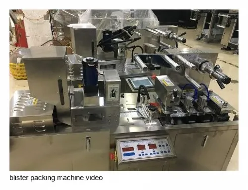 blister packing machine medical packaging machinery